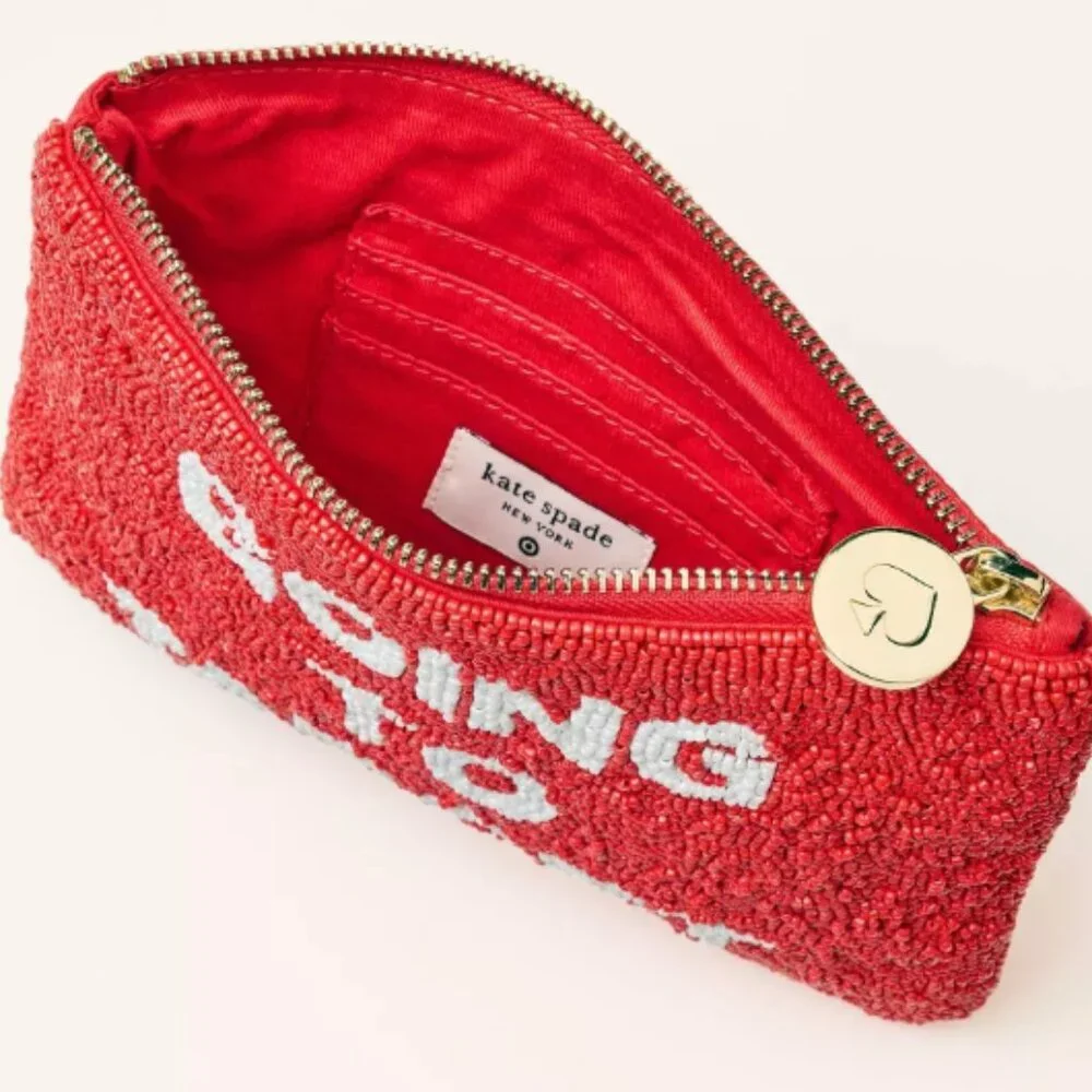 kate spade x Target “GOING TO TARGET” Beaded Clutch – Limited Edition